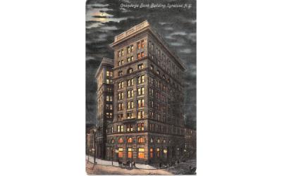 Onondaga Bank Building Syracuse, New York Postcard