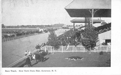 Race Track Syracuse, New York Postcard
