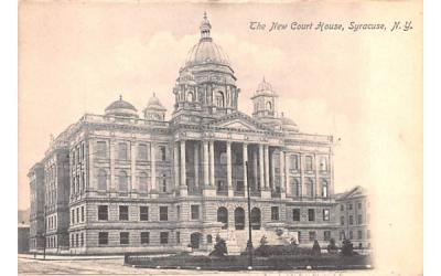 New Court House Syracuse, New York Postcard