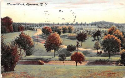 Burnet Park Syracuse, New York Postcard