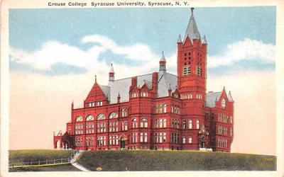 Crouse College of Fine Arts Syracuse, New York Postcard