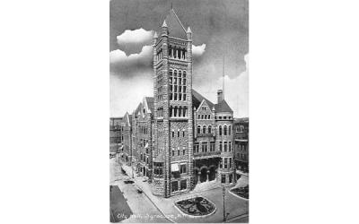 City Hall Syracuse, New York Postcard