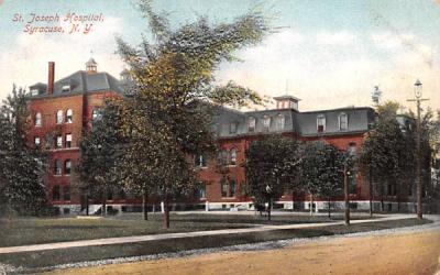 St Joseph Hospital Syracuse, New York Postcard