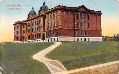 Norht Side High School Syracuse, New York Postcard