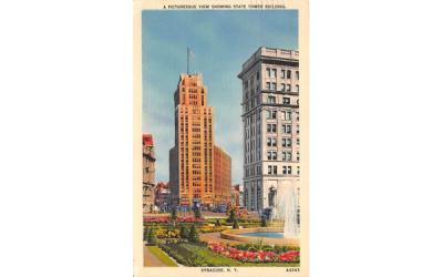 State Tower Building Syracuse, New York Postcard