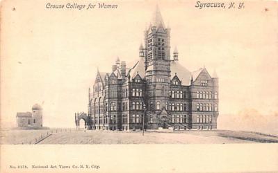 Crouse College for Women Syracuse, New York Postcard