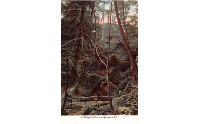 Hopper's Glen Syracuse, New York Postcard