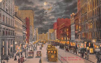South Salina Street Syracuse, New York Postcard