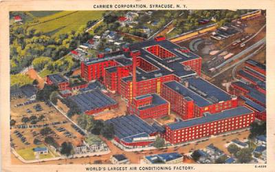 Carrier Corporation Syracuse, New York Postcard