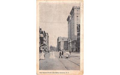 East Railroad Street Syracuse, New York Postcard