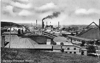 Solvay Process Works Syracuse, New York Postcard