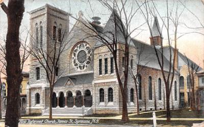First Reformed Church Syracuse, New York Postcard