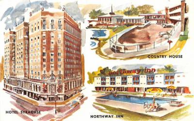 Hotel Syracuse New York Postcard