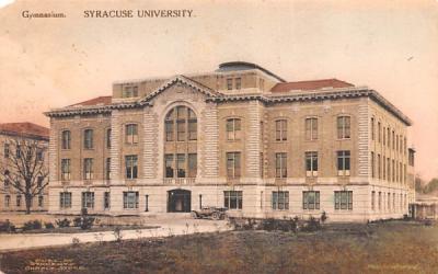 Gymnasium Syracuse, New York Postcard