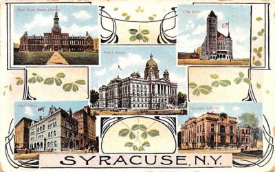 Court House Syracuse, New York Postcard