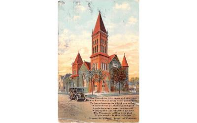 Church is Fifty Years Old Syracuse, New York Postcard