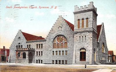 South Presbyterian Church Syracuse, New York Postcard