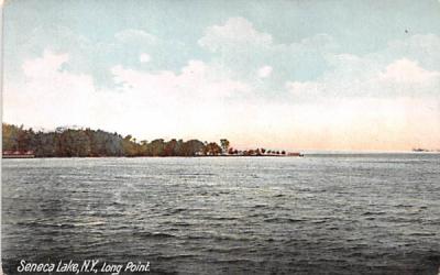 Long Point Seneca Lake, New York Postcard