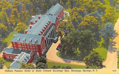 Gideon Putnam Hotel Saratoga Springs, New York Postcard