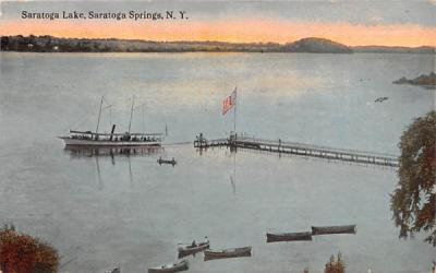 Saratoga Lake Saratoga Springs, New York Postcard