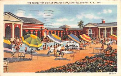 Saratoga Spa Saratoga Springs, New York Postcard