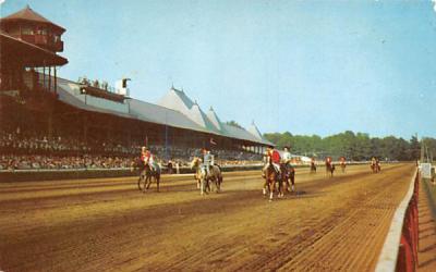 Saratoga Race Track Saratoga Springs, New York Postcard