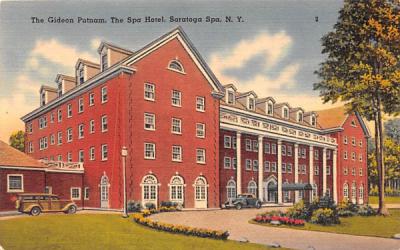 The Gideon Putnam Saratoga Spa, New York Postcard
