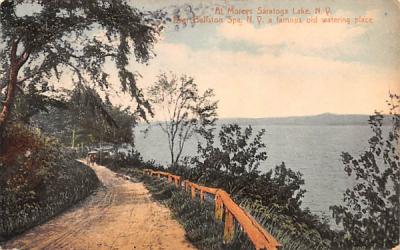 Moreys Saratoga Lake, New York Postcard