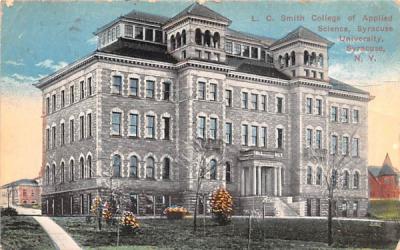 LC Smith College of Applied Science Syracuse, New York Postcard