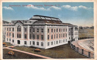 Syracuse University New York Postcard
