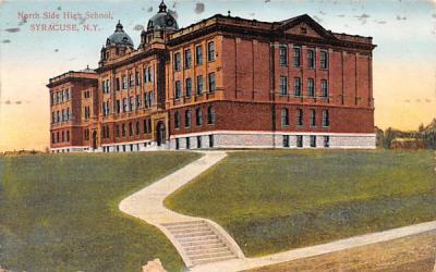North Side High School Syracuse, New York Postcard