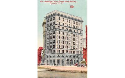 Onondaga County Savings Bank Building Syracuse, New York Postcard