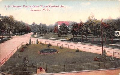 Furman Park Syracuse, New York Postcard