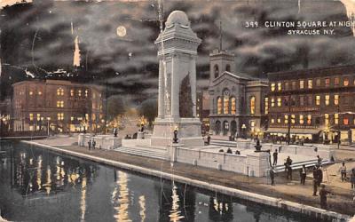 Clinton Square Syracuse, New York Postcard