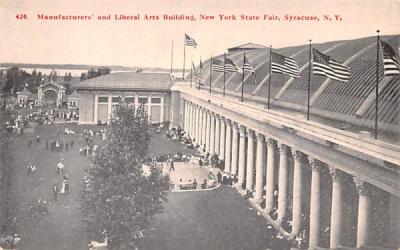 Manufacture's & Liberal Arts Building Syracuse, New York Postcard
