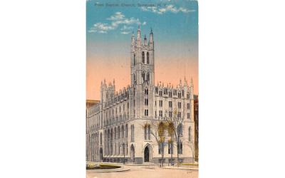 First Baptist Church Syracuse, New York Postcard