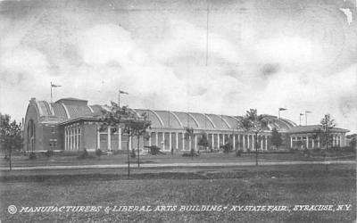 Manufacture's & Liberal Arts Building Syracuse, New York Postcard