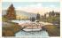 Lower Lake & Rustic Bridge Stamford, New York Postcard