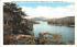 From Bluff Island Saranac Lake, New York Postcard