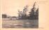 Saranac River Saranac Lake, New York Postcard