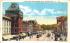 State Street & Vendome Hotel Schenectady, New York Postcard