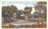 Entrance to Golf Club Grounds Schenectady, New York Postcard