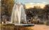 Memorial Fountain Seneca Falls, New York Postcard