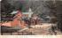 Sulphur & Pine Needle Bathing Houses Sharon Springs, New York Postcard