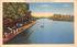 Canal & Inlet Sylvan Beach, New York Postcard