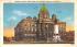 Onondaga County Court House & Columbus Monument Syracuse, New York Postcard