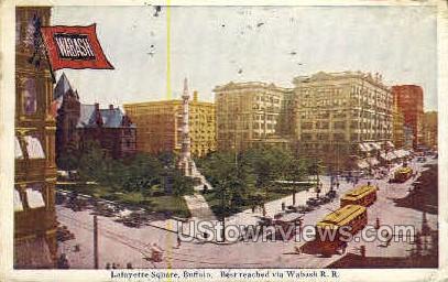 LaFayette Square - Buffalo, New York NY Postcard