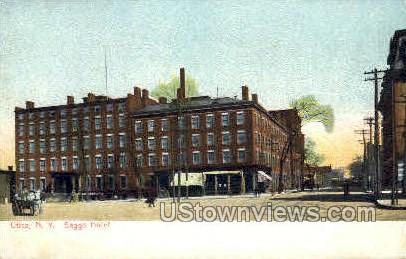 Baggs Hotel - Utica, New York NY Postcard