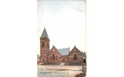 Methodist Church Thompsonville, New York Postcard