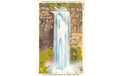 Finger Lakes Region Taughannock Falls, New York Postcard